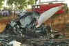 Three dead in aircraft crash near Bangalore