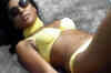 Nina in bikini for FHM India mag