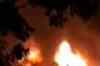 Oil tanker train caches fire in Assam