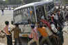 Telangana creation: Protests turn violent, 120 MLAs quit