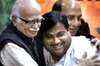 BJP's new president Nitin Gadkari meets LK Advani