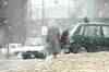 Srinagar's first snowfall of the season
