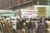 Police lathicharge state govt employees in UP