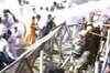 Police lathicharge Haryana Janhit Congress workers