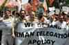 BJP protests outside German embassy