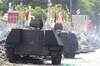 Armoured vehicles enter protest zone in Thailand