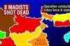 Eight Maoists killed in police encounter in West Bengal