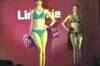 Models showcase lingerie collection