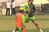 Pak cricket team practices ahead of semi-final match