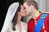 Watch: Royal couple's balcony kiss