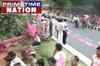 Telangana protesters begin cooking on streets