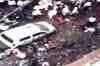 Mobile footage: Moments after the blast