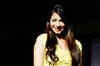 Tanisha walks the ramp at Lakme Fashion Week