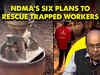 NDMA reveals six rescue plans for trapped workers in Uttarkashi's Silkyara Tunnel collapse