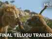 Mufasa: The Lion King - Official Telugu Trailer