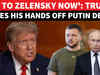 Trump Says "Onus On Zelensky" After 3-hour Alaska Meeting With Putin On Ukraine  War| Watch