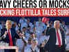 Trump Breaks Out YMCA Dance At Norfolk Navy Event, Fans Divided