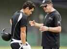 New Zealand's practice session