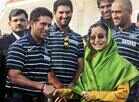 President honours world champs