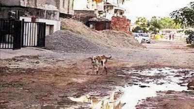 Dumping of bldg materials, parking hit Jagdamba Nagar Ext residents