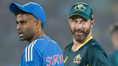 Suryakumar Yadav wins toss as India opt to bowl against Australia in first T20I