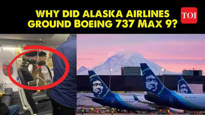 Alaska Airlines grounds Boeing 737-9 fleet following midair window blowout