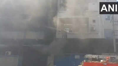 Fire breaks out at plastic factory in Delhi's Narela