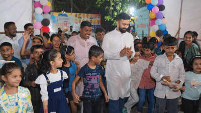 Basti BBQ 5.0: Arjun Meghe brings joy and community spirit  to Worli&rsquo;s underprivileged on Children&rsquo;s Day