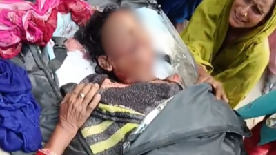 Brave mother mauled to death by leopard while shielding daughter in UP's Bahraich
