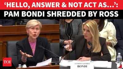 'Washed up, loser lawyer': Pam Bondi lashes out at Democrats in Epstein files hearing