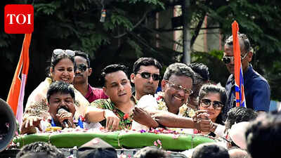 Seniors file papers, tension on streets sets pitch for West Bengal poll battle
