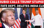 India Trouble For Rubio? State Dept. Deletes Video From Jaishankar Presser On Racism Question