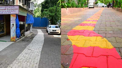 White pathway for Jain monks in Mumbai housing society? Officials repaint it amid row