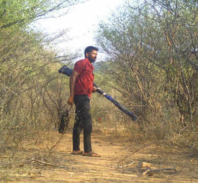 Tiger census cameras catch 4 poachers in Amarabad reserve