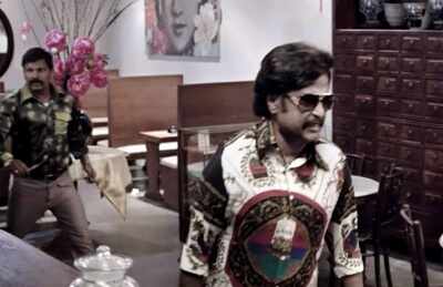 Rajinikanth surprises with second look in Kabali