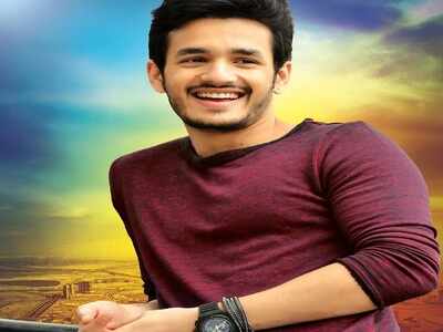 Akhil Akkineni shares a candid moment with Chiranjeev
