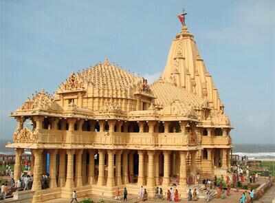 All pillars of Somnath temple to be gold-plated