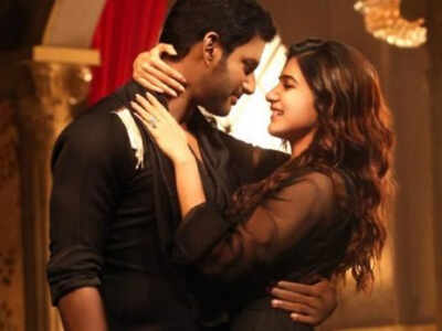 Vishal and Samantha celebrate &lsquo;Irumbu Thirai&rsquo; 100 days function