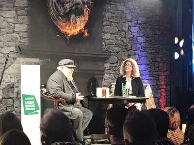 Author George R.R. Martin felicitated at Irish Book Awards