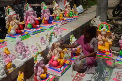 Patnaites all set to welcome Lalbaugcha Raja