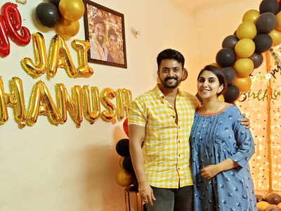 Here's how Keerthi celebrated hubby dearest Jai Dhanush's birthday