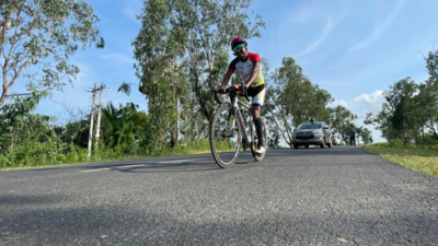 Bengaluru doctor cycles around Karnataka in 119 hours