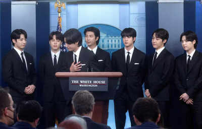 BTS visits White House to discuss combating hate crime surge