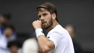 Britain's Cameron Norrie reaches Wimbledon fourth round for first time