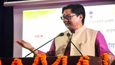 Varanasi: Tribal leaders fought long battles for freedom, says Kiren Rjiju